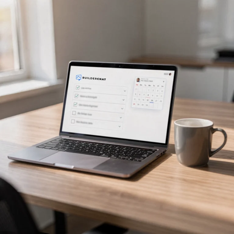 BuilderChat onboards with just 2-3 hour of your team's time
